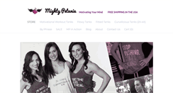 Desktop Screenshot of mightypetunia.com